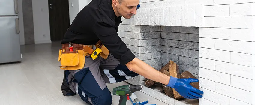 Fireplace Damaged Damper Frame Repair Services in Northglenn, Colorado