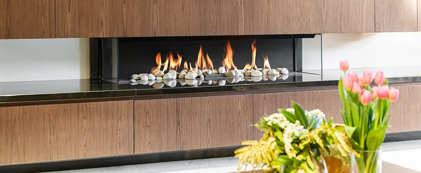 Double-height Fireplace Design Refurbishment in Northglenn, Colorado