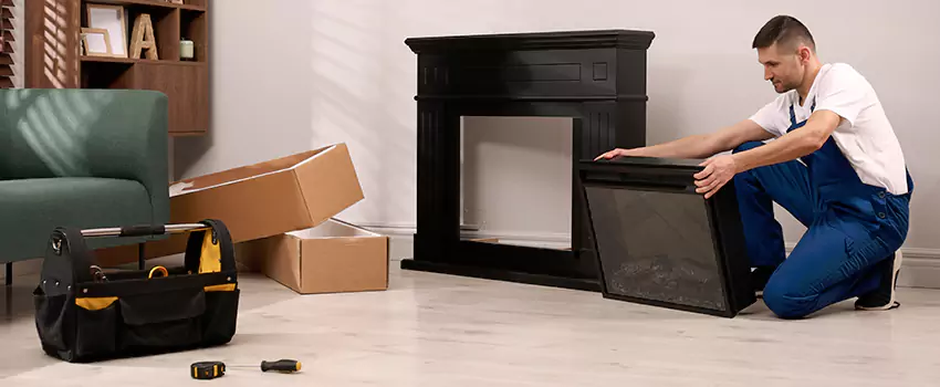 Old Rusted Metal Fireplace Repair And Replacement in Northglenn, CO